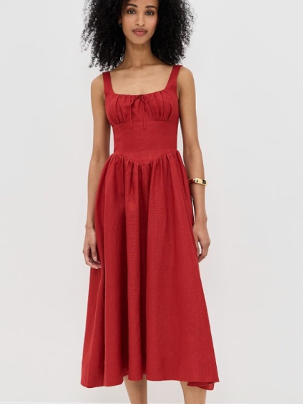 Reformation Balia Linen Dress - Picture 2 of 5
